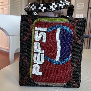 Beaded Pepsi purse.